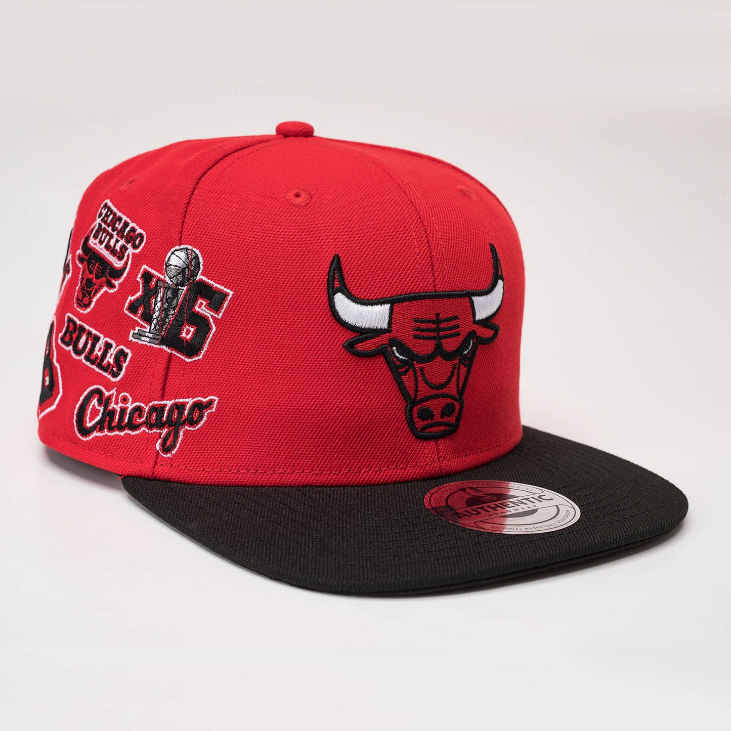 Jockey NBA Chicago Bulls Badges Rojo