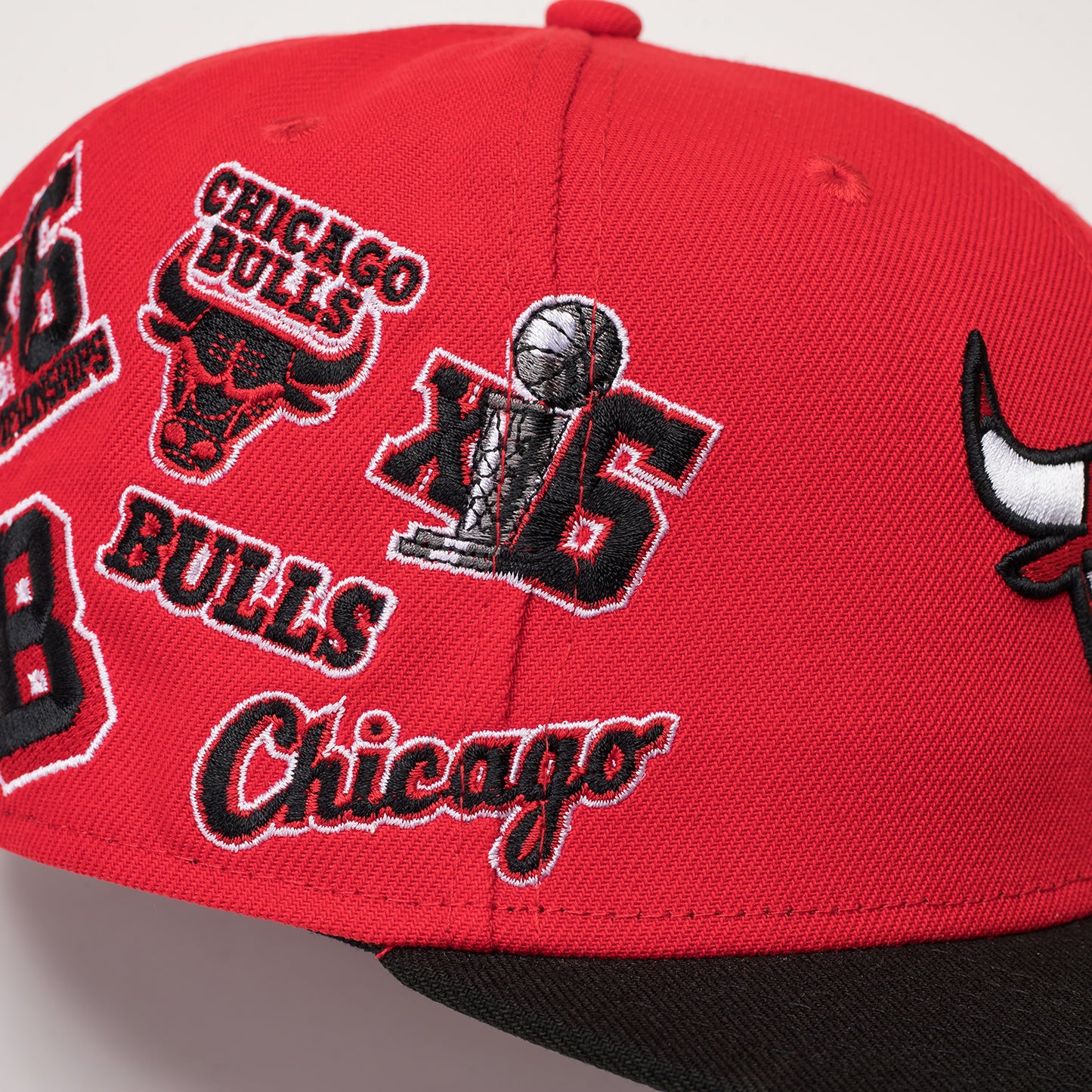 Jockey NBA Chicago Bulls Badges Rojo