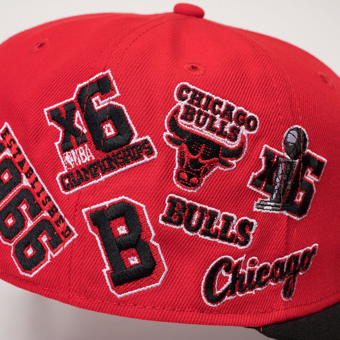 Jockey NBA Chicago Bulls Badges Rojo