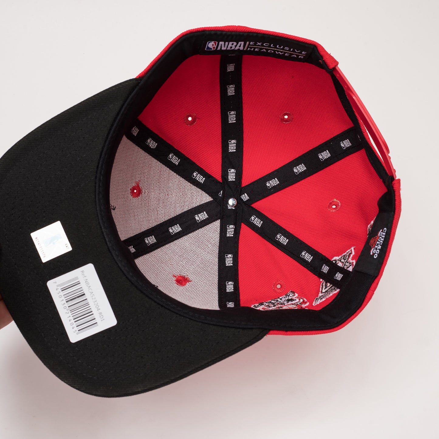 Jockey NBA Chicago Bulls Badges Rojo