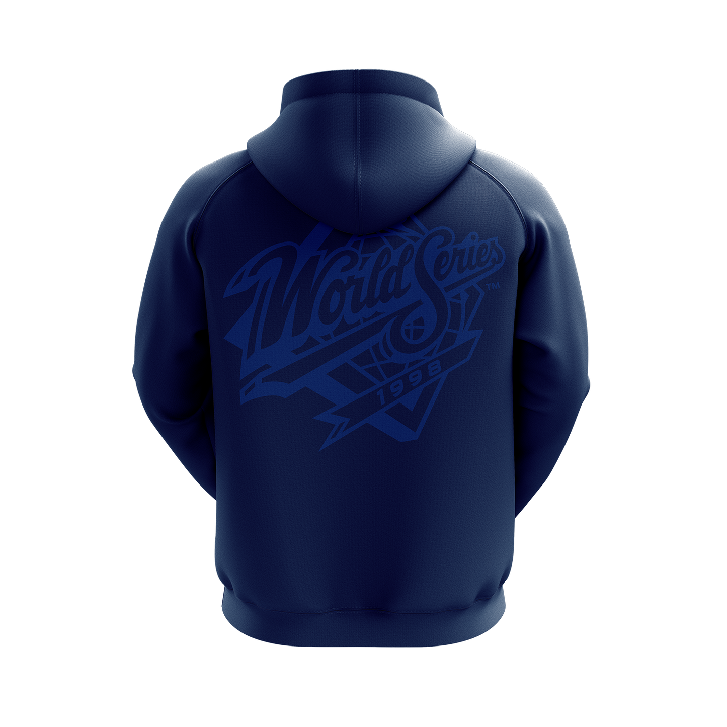 Poleron MLB Hoddie Fleece yankees Azul Marino