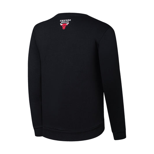 Poleron NBA Chicago Bulls Blacktop Negro