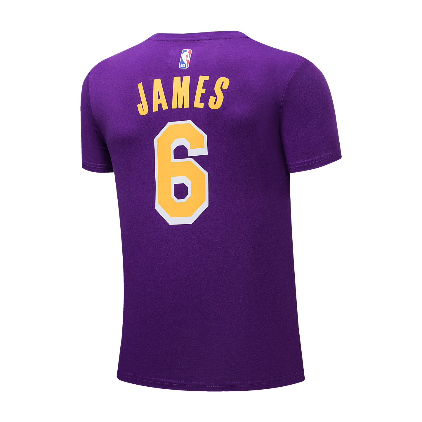 Polera NBA Lakers Name Morado