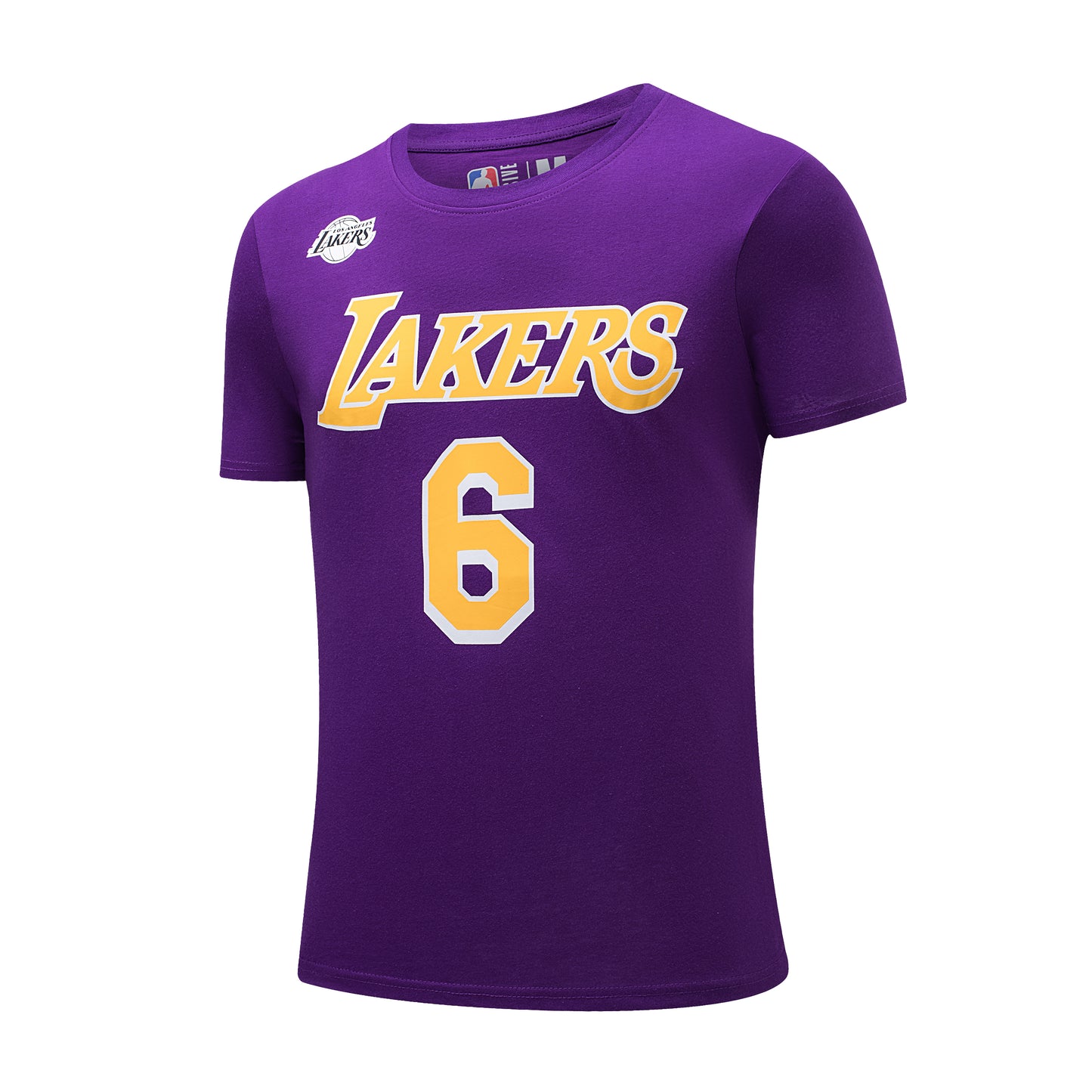 Polera NBA Lakers Name Morado