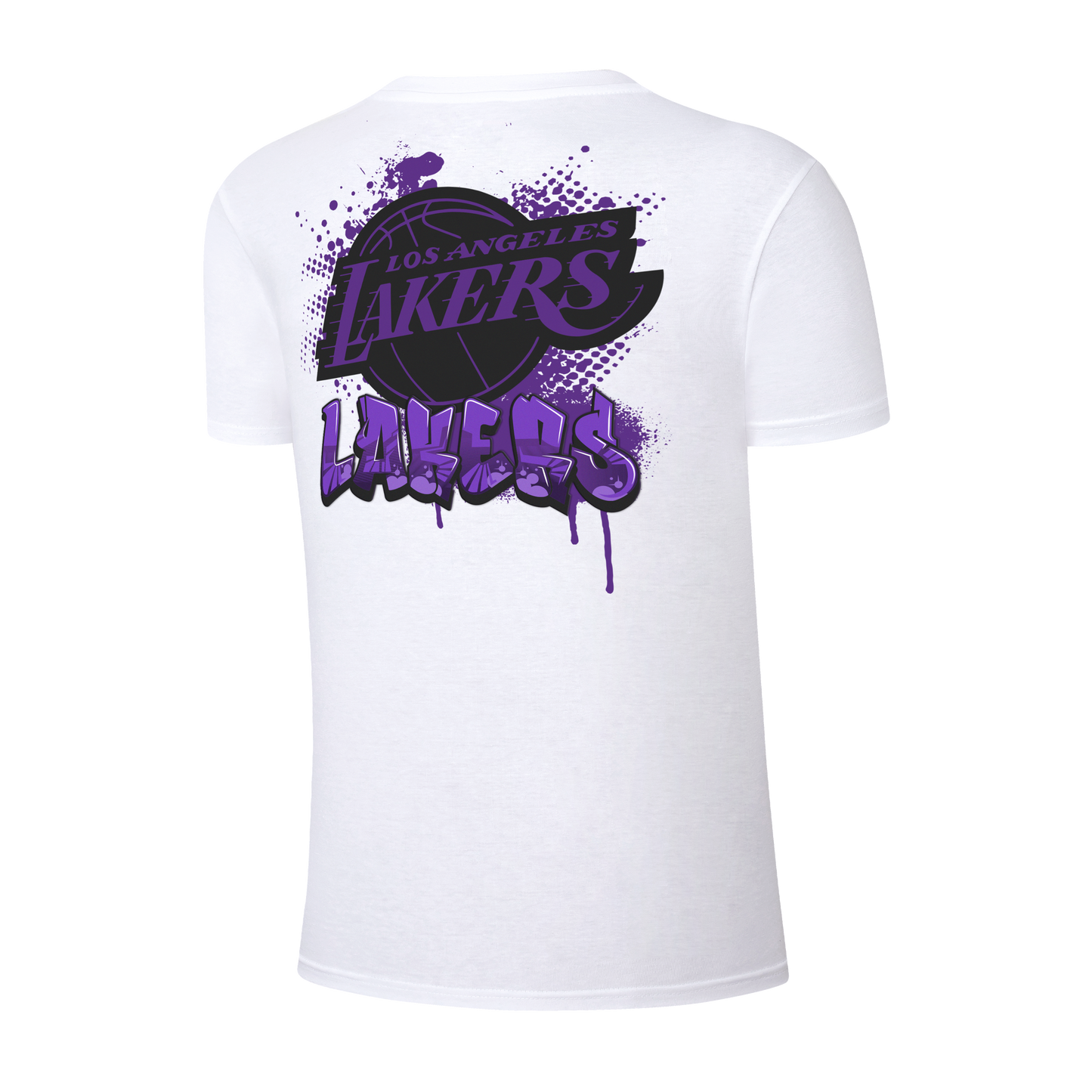 Polera NBA Lakers Iron Blanco