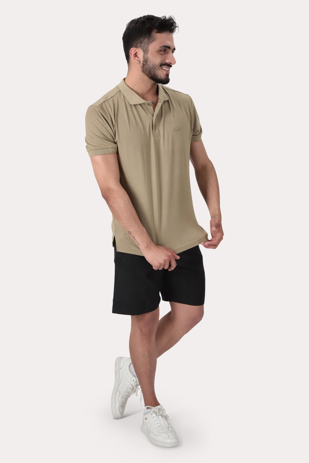 Polera Polo Pulaski Café Claro