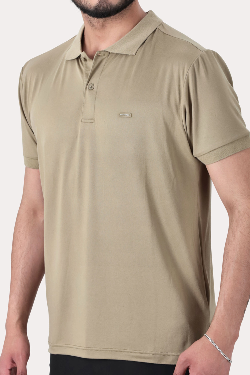 Polera Polo Pulaski Café Claro
