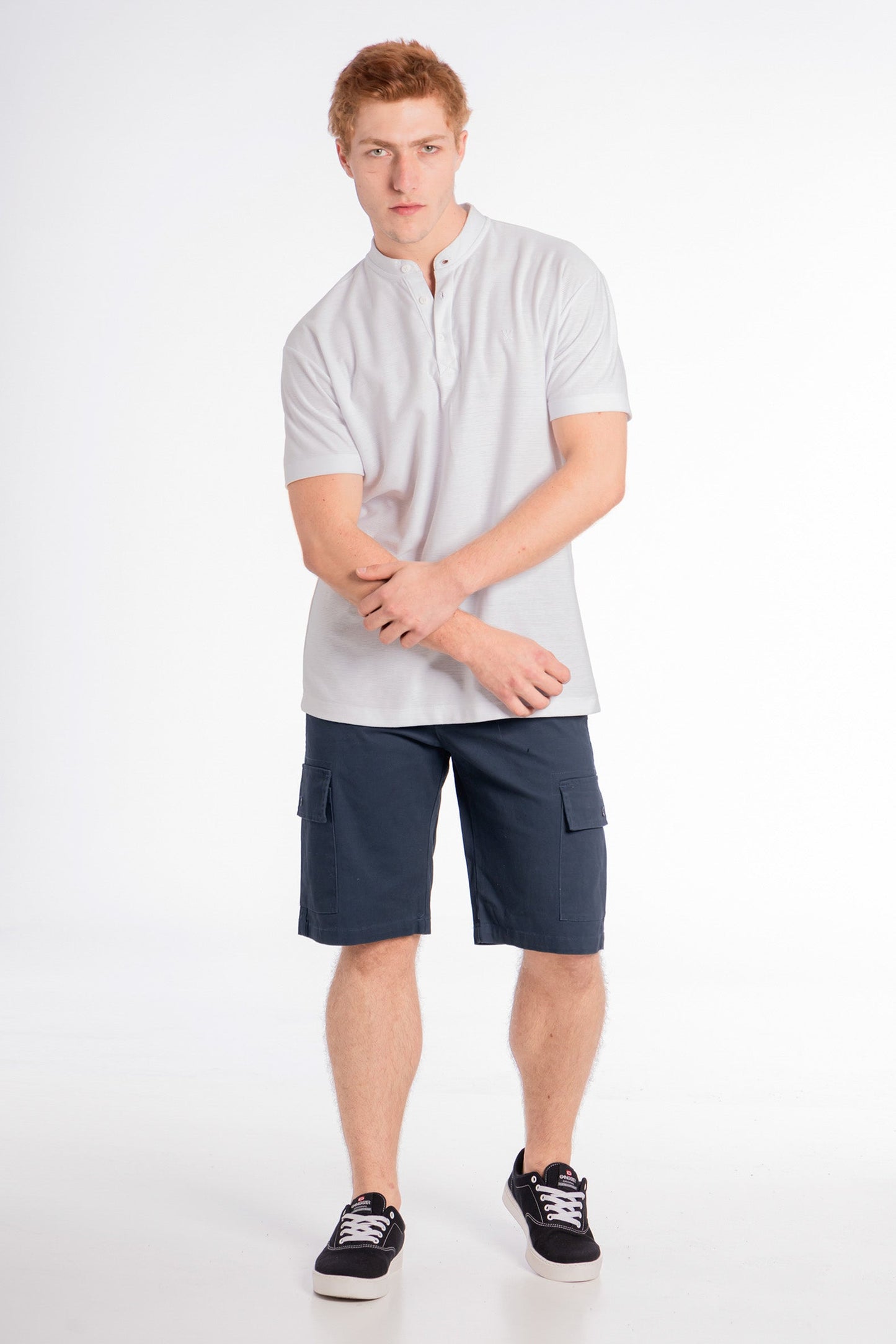 Short Canvas Cargo Sixpo Azul Gangster