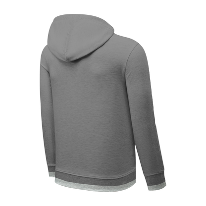 Poleron MLB Hoddie Fleece Yankees Gris The Label Company