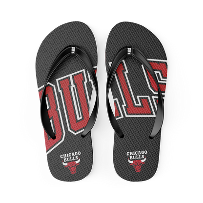 Sandalia NBA Chicago Bulls My Name Negro