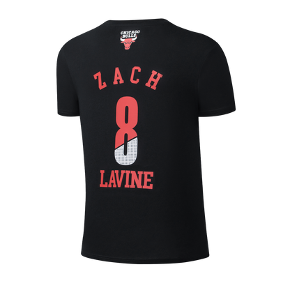 Polera NBA Chicago Bulls Rings Negro