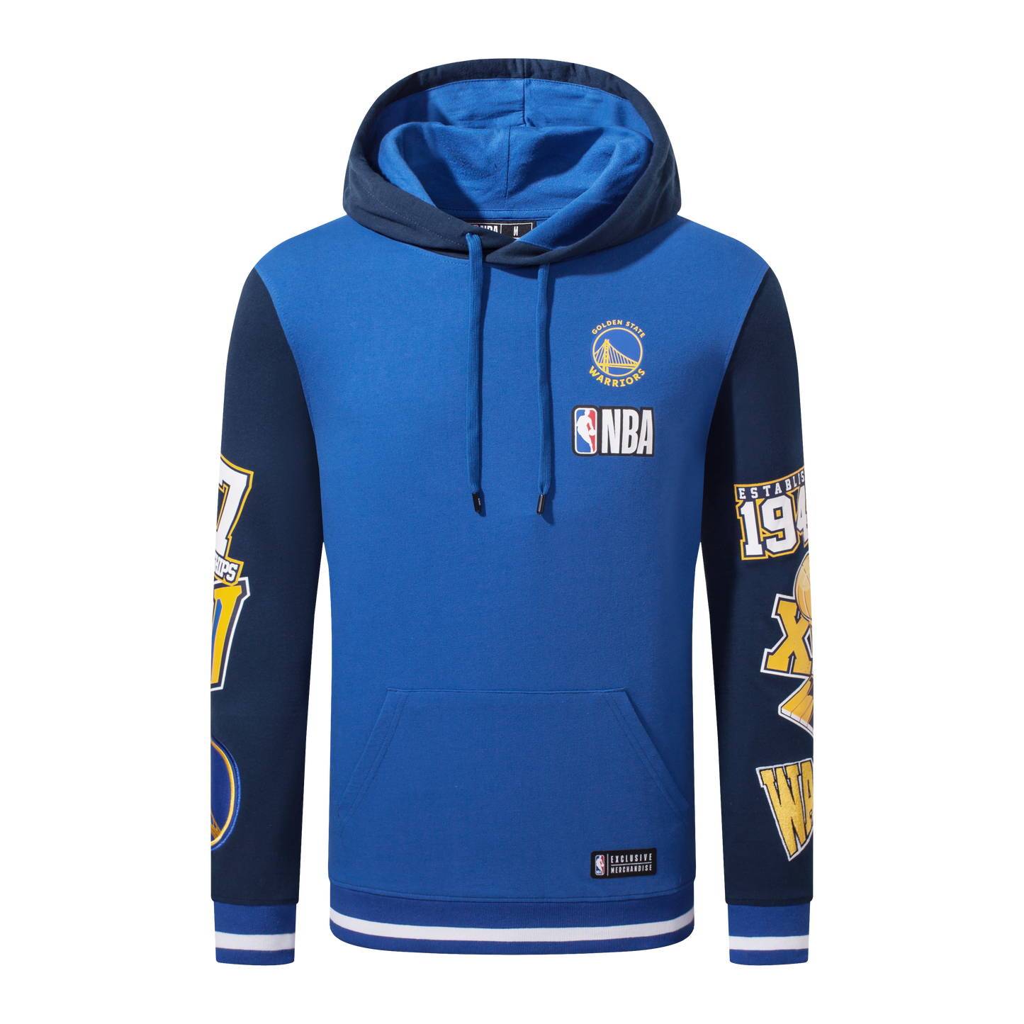 Poleron NBA Golden State Azul