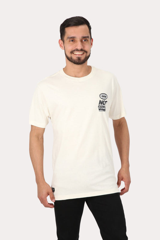 Polera Mc Básica Camel 1  Beige Overcore