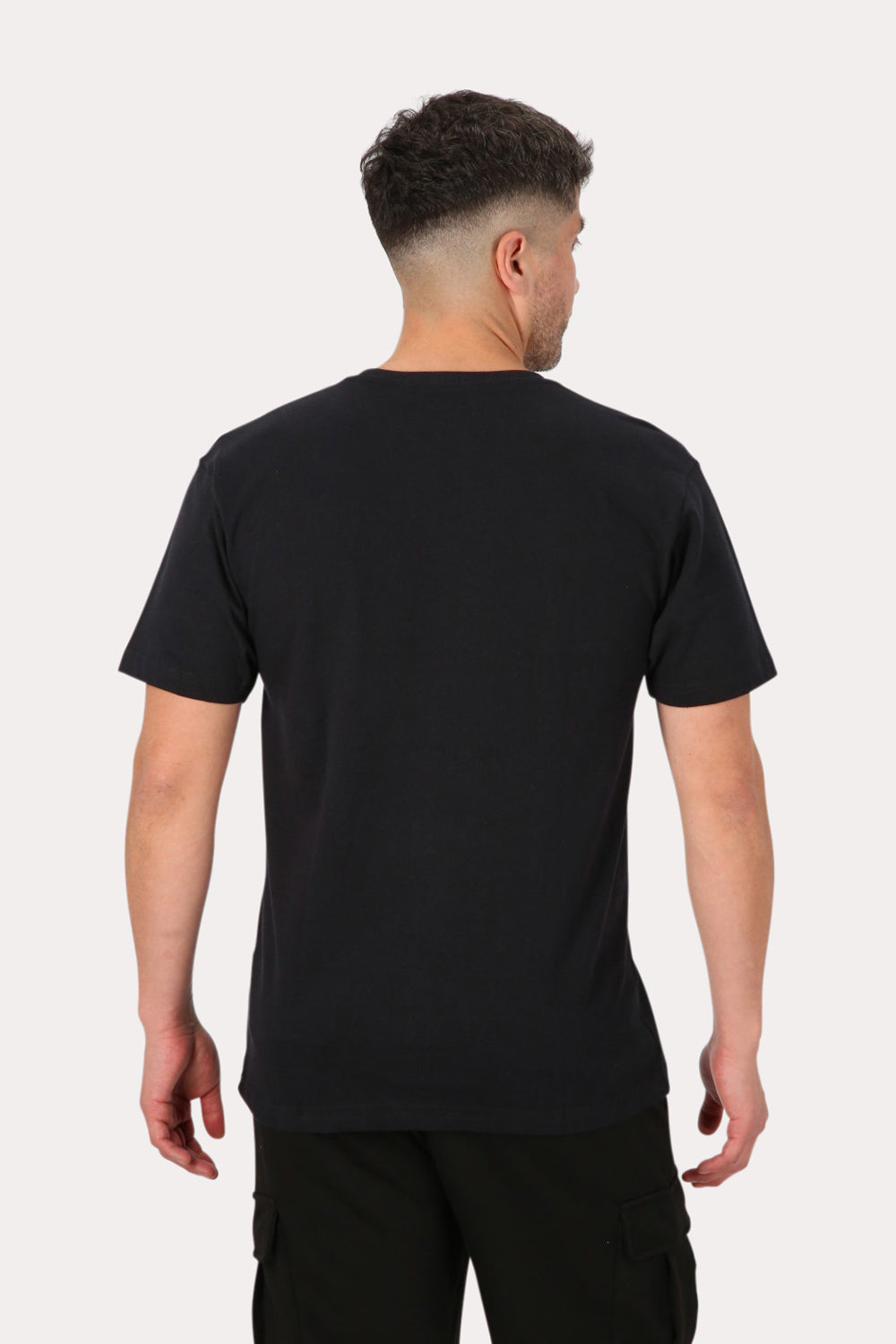 Polera Mc Básica Rasing  Negro Overcore