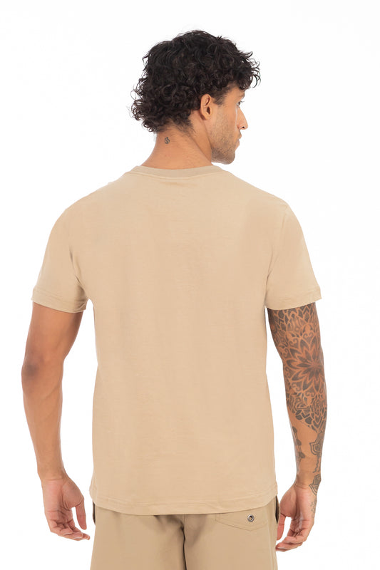 Polera Mc Basica Delancey Café