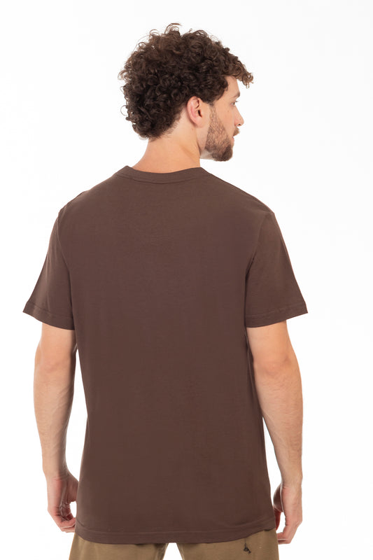 Polera Mc Basica Broadway Café Oscuro