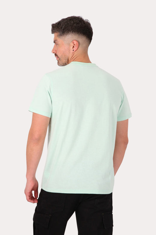 Polera Mc Básica  Classic Verde Gangster