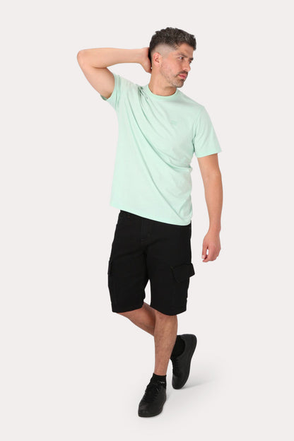 Polera Mc Básica  Classic Verde Gangster
