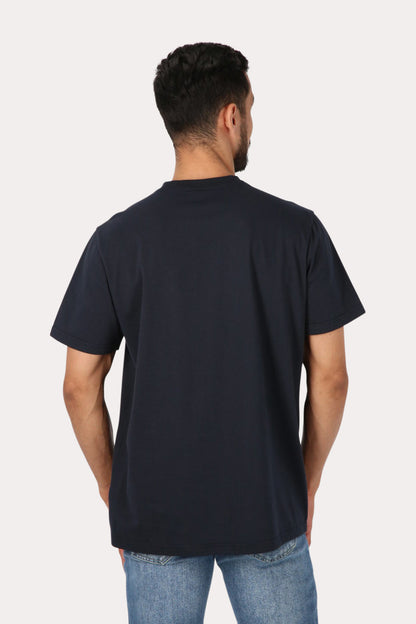 Polera Mc Básica  Mundau Azul Gangster