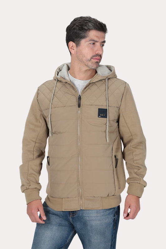 Chaqueta Hibridas Weave Cafe Gangster