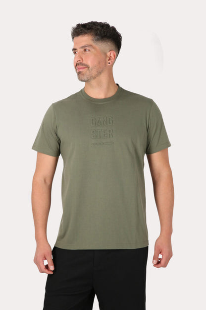 Polera Mc Básica  Gunga Gris Gangster
