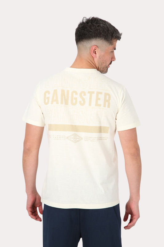 Polera Mc Básica  Arpoa Blanco Gangster