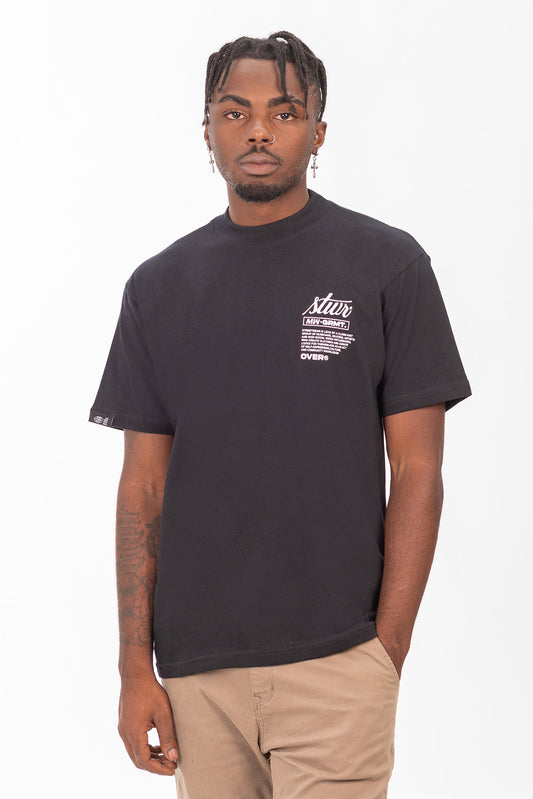 Polera Mc Stress Negro Overcore
