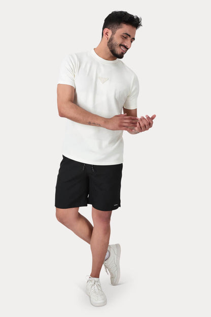 Polera Mc Jaquard Dyckman Crema