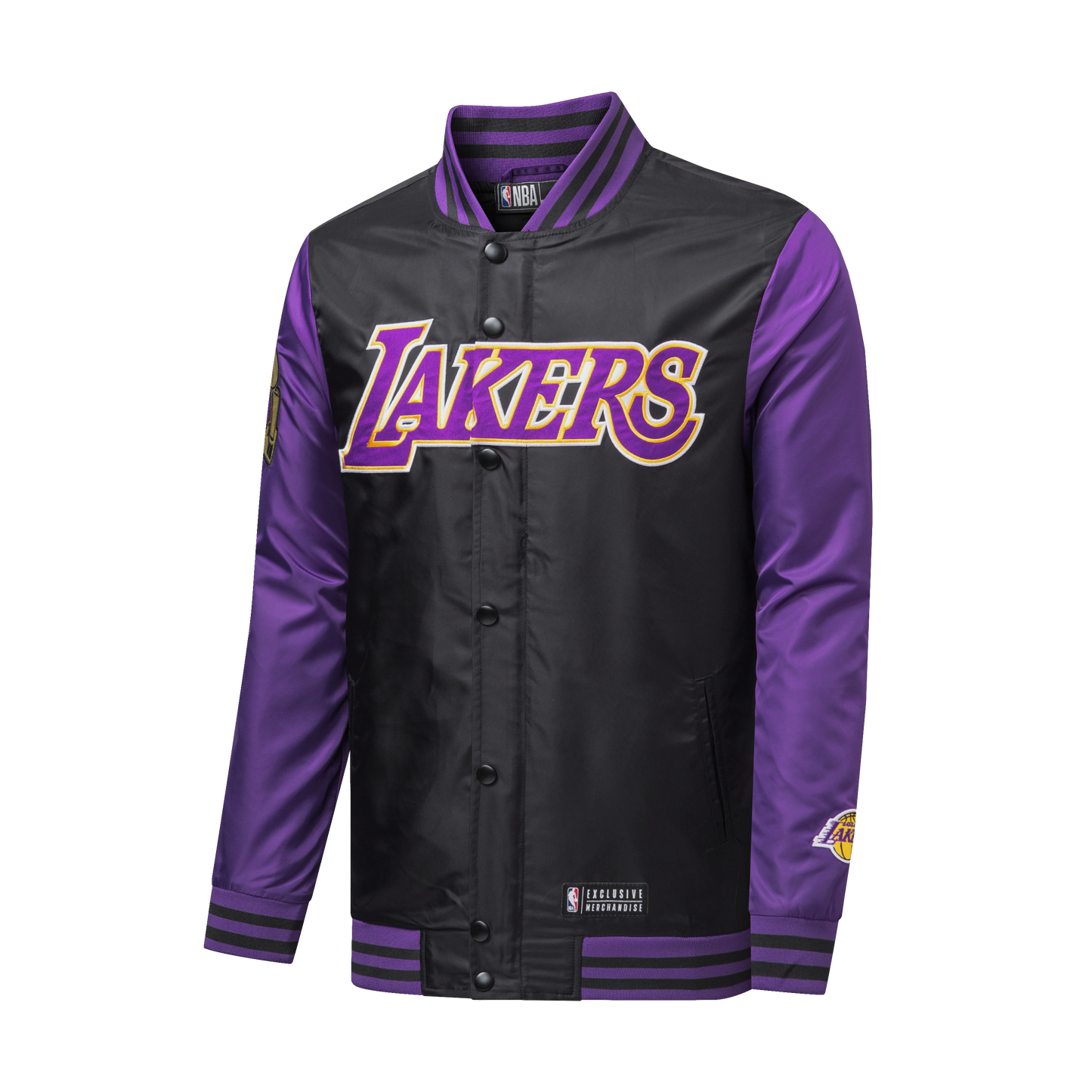 Chaqueta NBA Lakers Air Morado