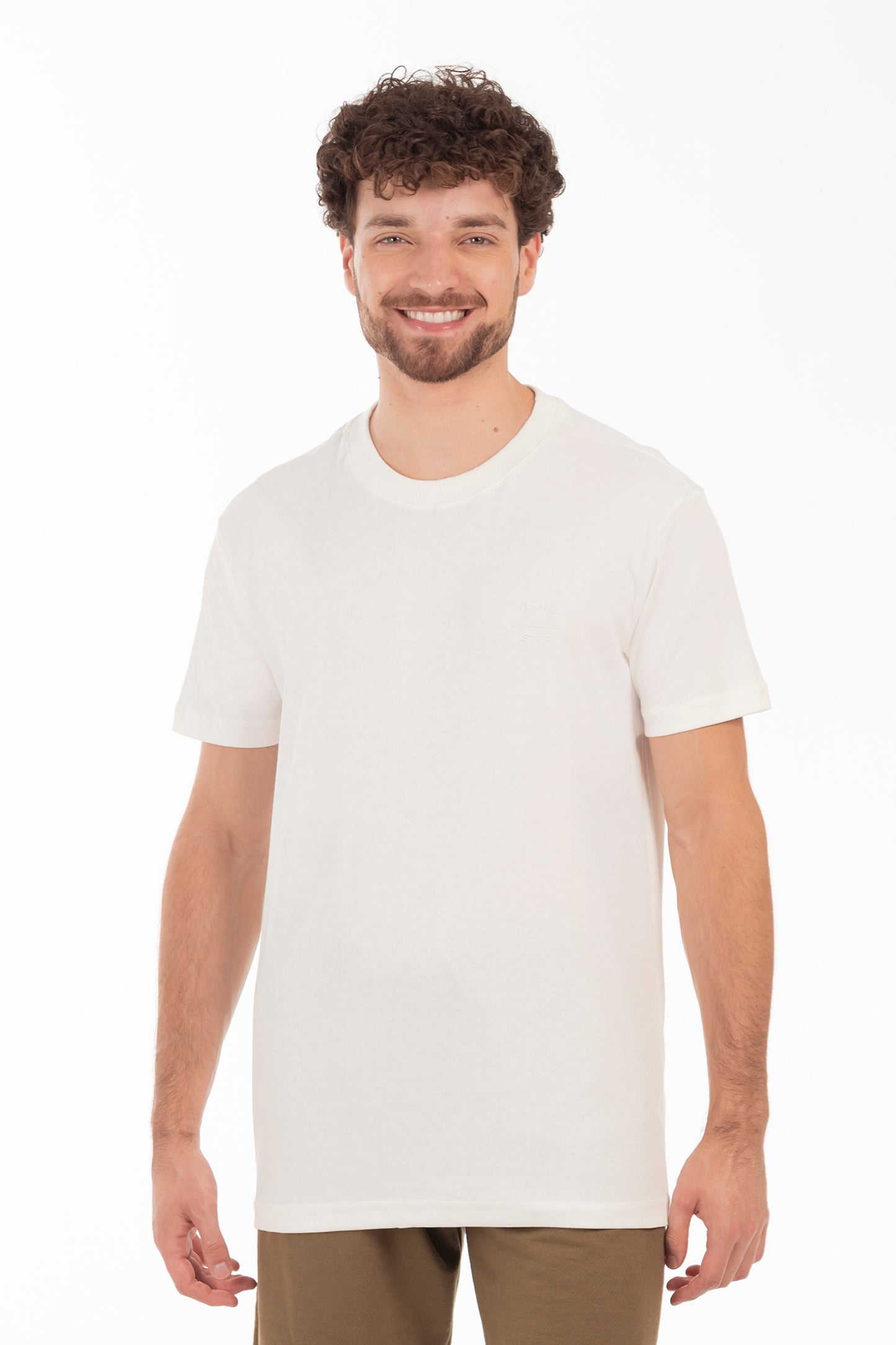 Polera Mc Suedine Jay St Blanco