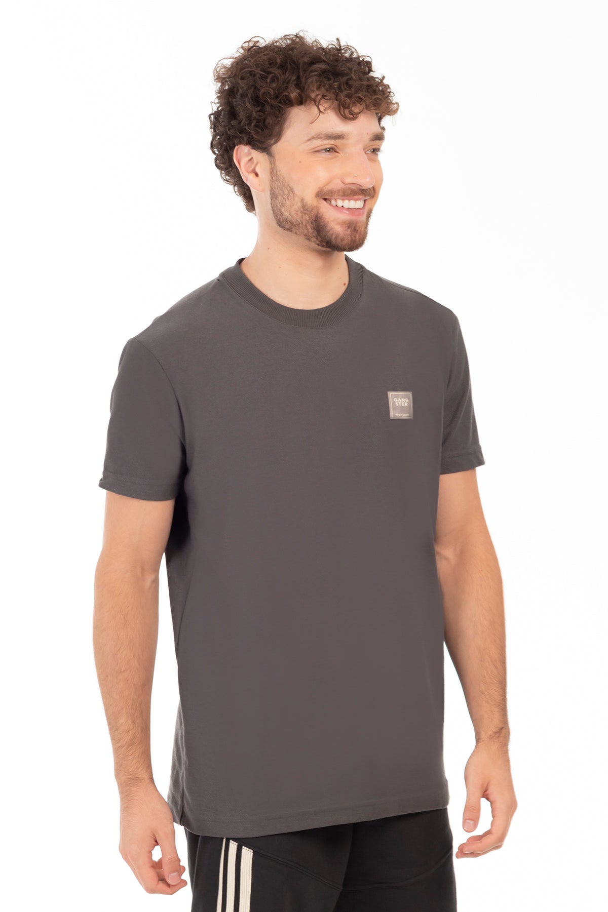 Polera Mc Textura Franklin Grafito