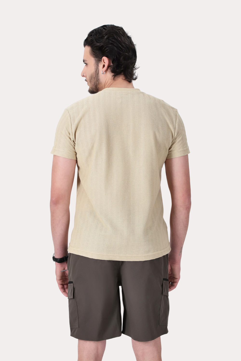 Polera Mc Textura Bedford Beige