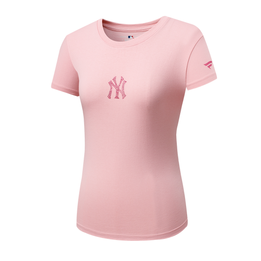 Polera MLB New York Yankees Rosa