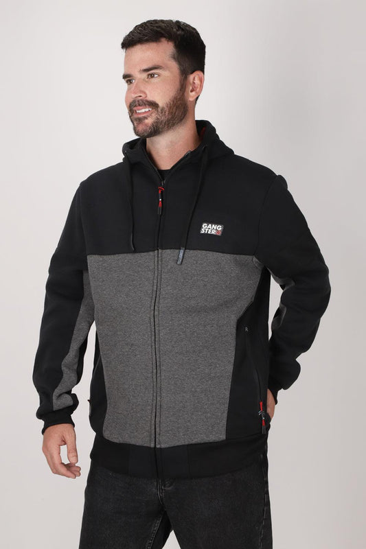 Poleron Full Zipper Hypnotic Allu Gangster - Gangster