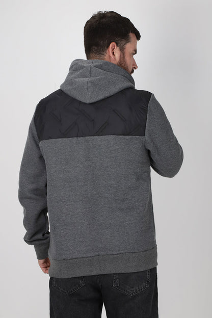 Chaqueta Híbrida Sintesis Gris Gangster