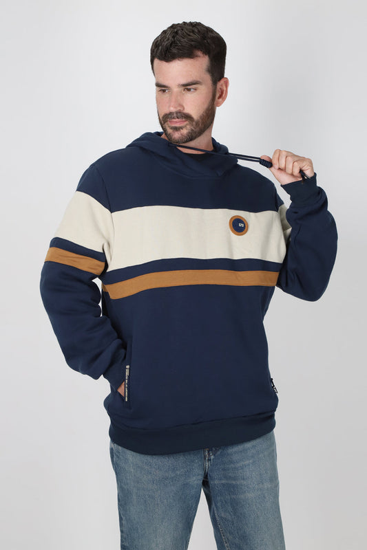Poleron Hoodie Bliss Azul Gangster