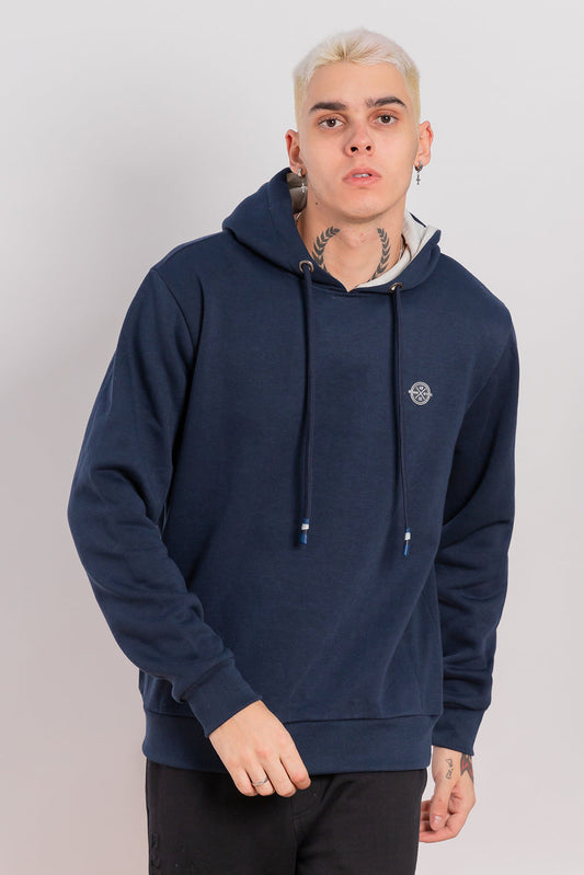Poleron Hoodie Giddy Azul Gangster