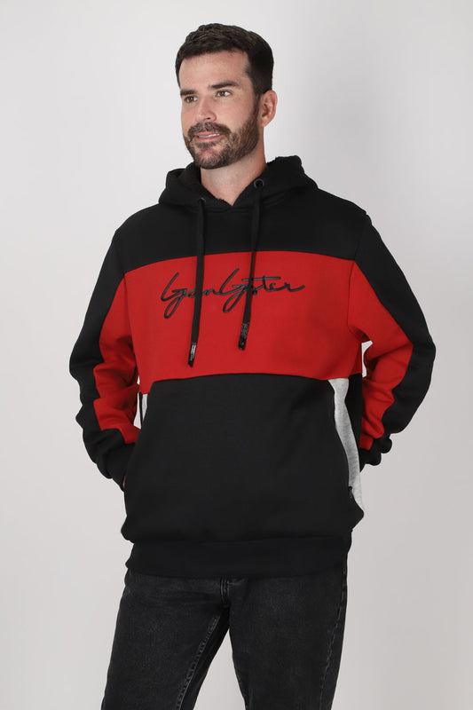 Poleron Hoodie Rim Negro Gangster