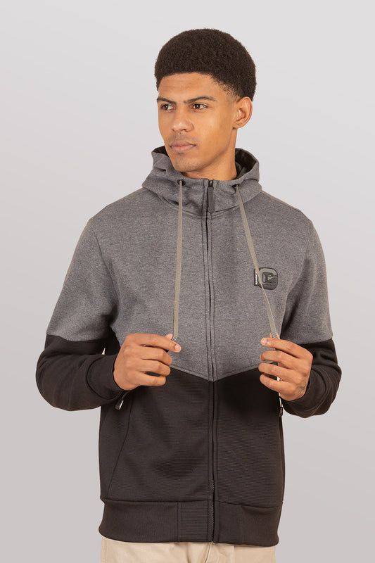 Poleron Full Zipper Clever Negro Gangster