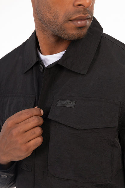 Chaqueta Overshirt Temper Beige