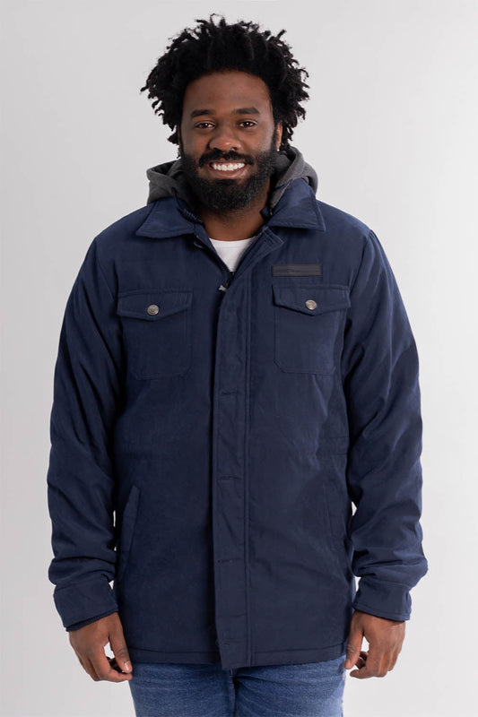 Chaqueta Canvas Everest Azul Gangster