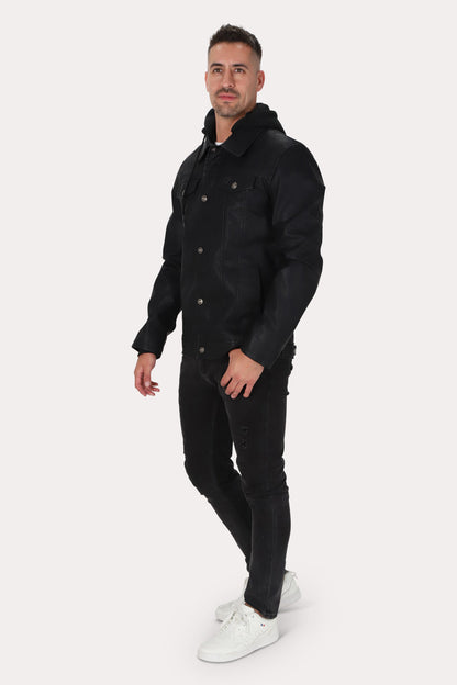 Chaqueta Pu Ravell Negro Gangster