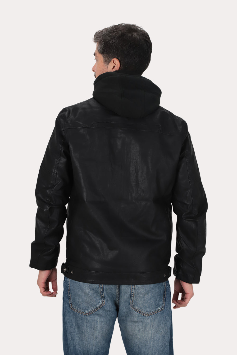 Chaqueta Pu Blacktide Negro Gangster