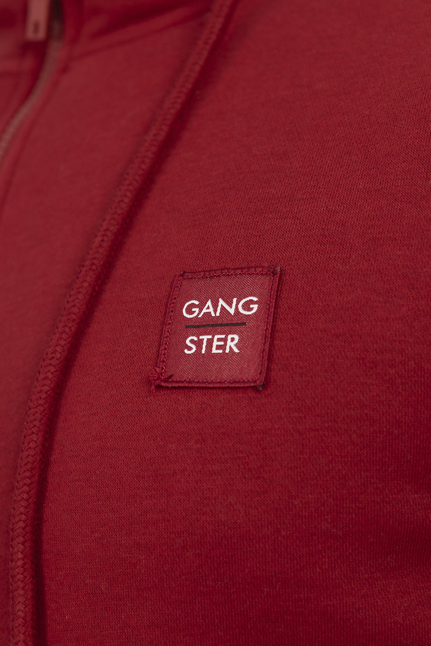 Poleron Fullzipper Path Rojo
