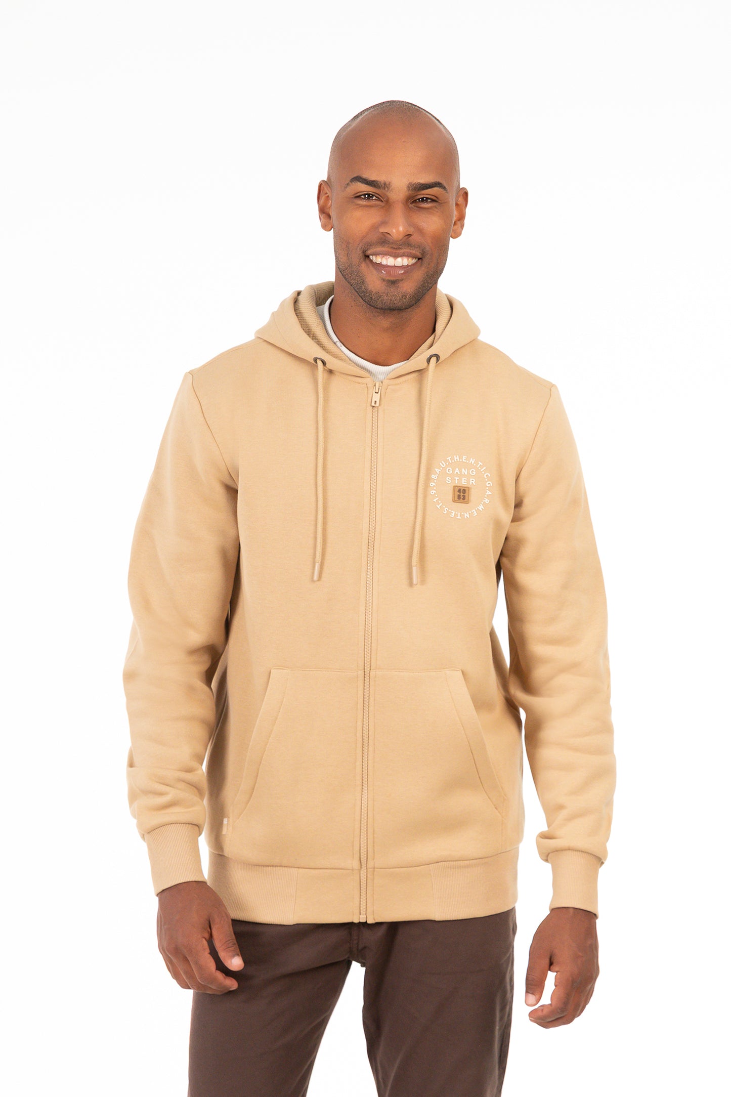 Poleron Fullzipper Keep Beige