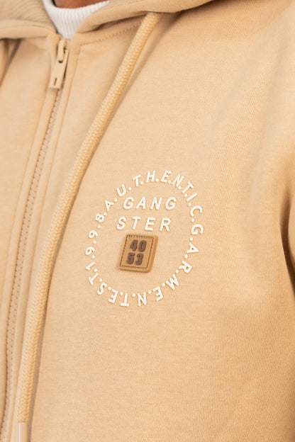 Poleron Fullzipper Keep Beige