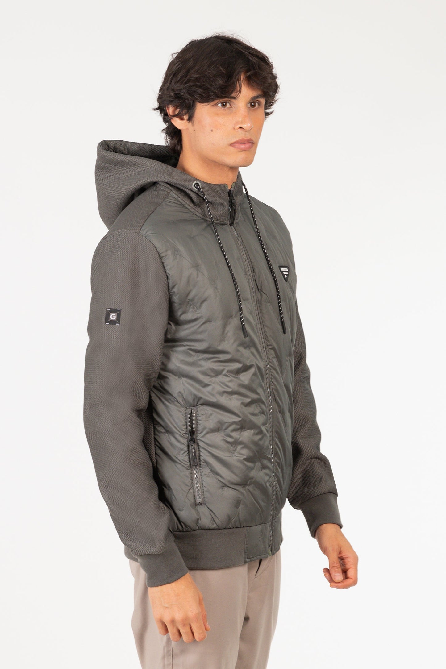 Chaqueta Hibridas Loom Grafito Gangster
