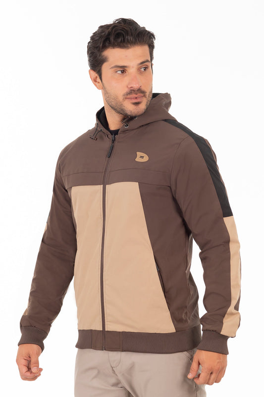 Cortaviento Reversible Twist Cafe Gangster