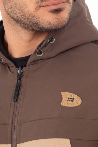 Cortaviento Reversible Twist Cafe Gangster