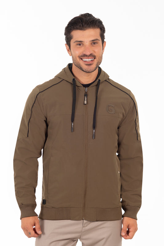 Cortaviento Reversible Flip Grafito Gangster